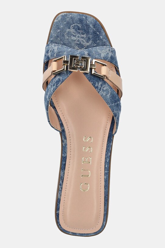 Шлепанцы Guess REALLA3 голубой FLJRL3.DEN19.BLUE