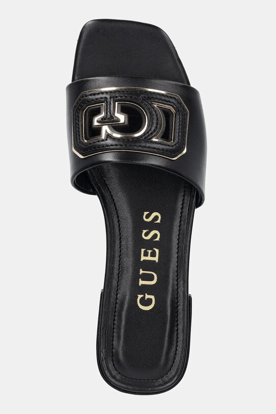 Guess papuci TARISHA negru FLJTAR.LEA19.BLKGO