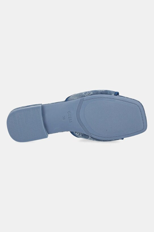 Guess papuci TARISHAE FLJTSE.DEN19.BLUE albastru