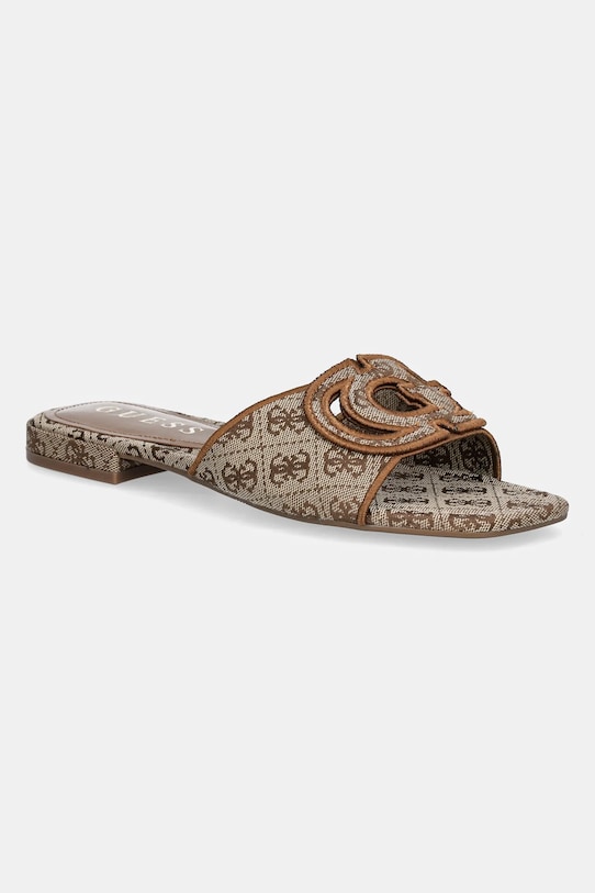 Guess papuci TARISHAE textil bej FLJTSE.FAL19.BEIBR