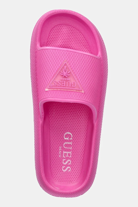 Natikači Guess RUBBER SLIPPERS roza E4GZ27.WG5X0.F45D