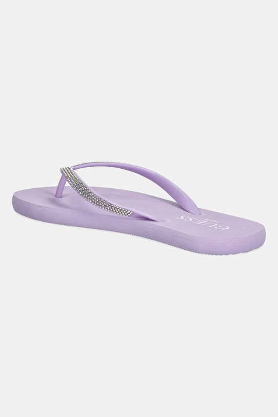 Cipők Guess flip-flop FLIP FLOP RHINESTONE E5GZ05.BB00F.A405 lila