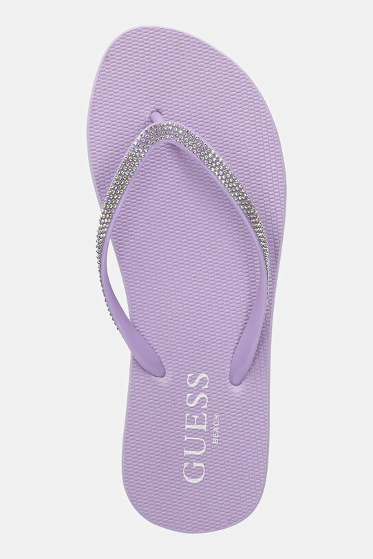 Guess flip-flop FLIP FLOP RHINESTONE lila E5GZ05.BB00F.A405