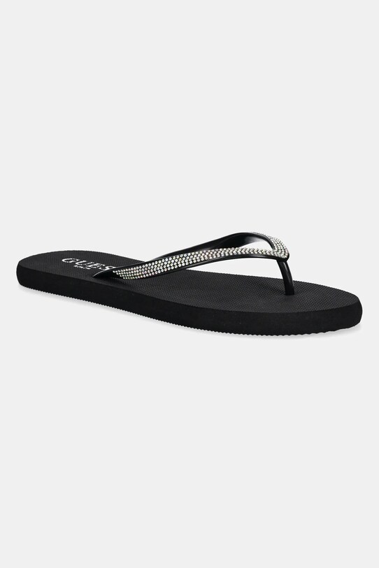 Guess flip-flop FLIP FLOP RHINESTONE szintetikus fekete E5GZ05.BB00F.JBLK