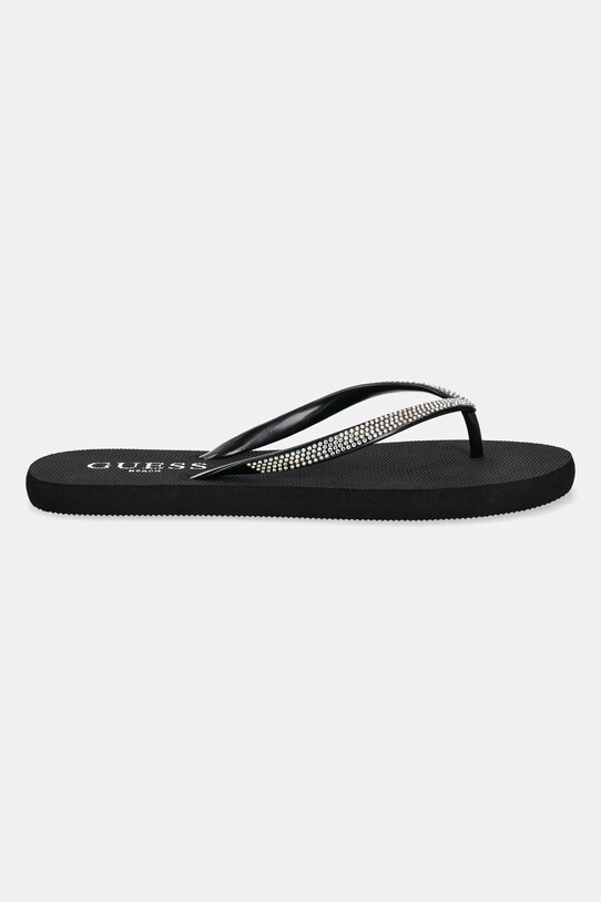 Guess flip-flop FLIP FLOP RHINESTONE E5GZ05.BB00F.JBLK fekete SS25