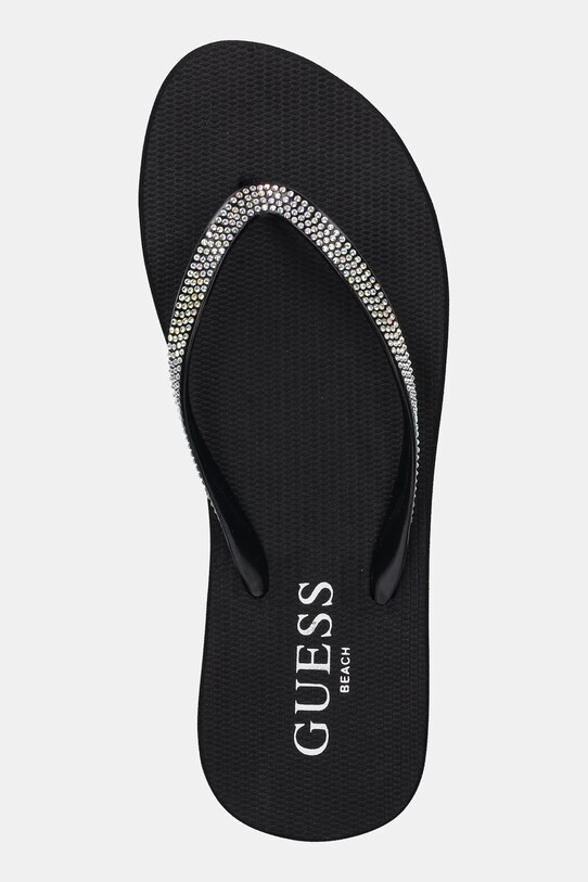 Guess flip-flop FLIP FLOP RHINESTONE fekete E5GZ05.BB00F.JBLK