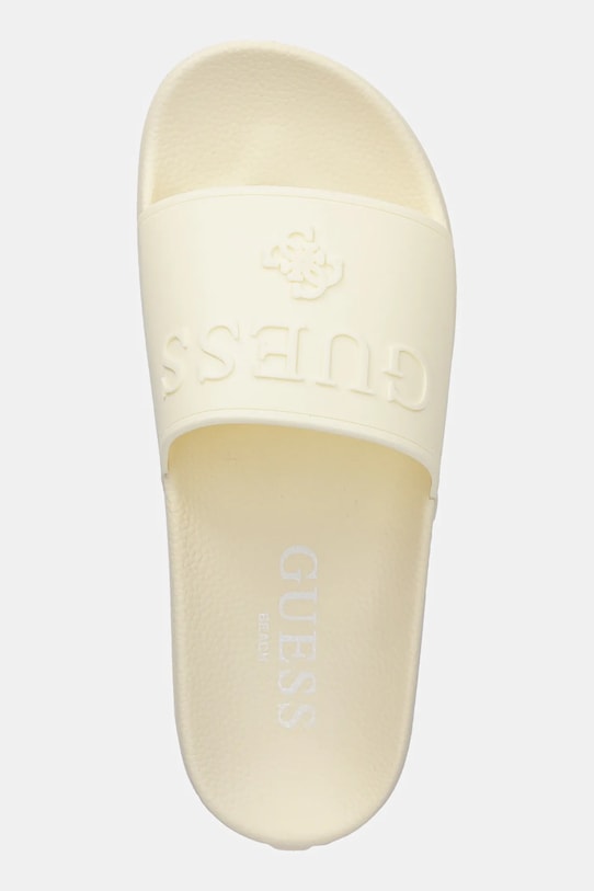 Guess klapki dziecięce SLIPPERS beżowy E5GZ07.BB00F.G053