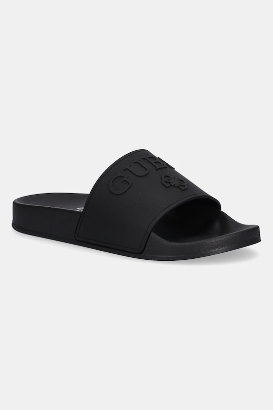 Guess papuci SLIPPERS sintetic negru E5GZ07.BB00F.JBLK