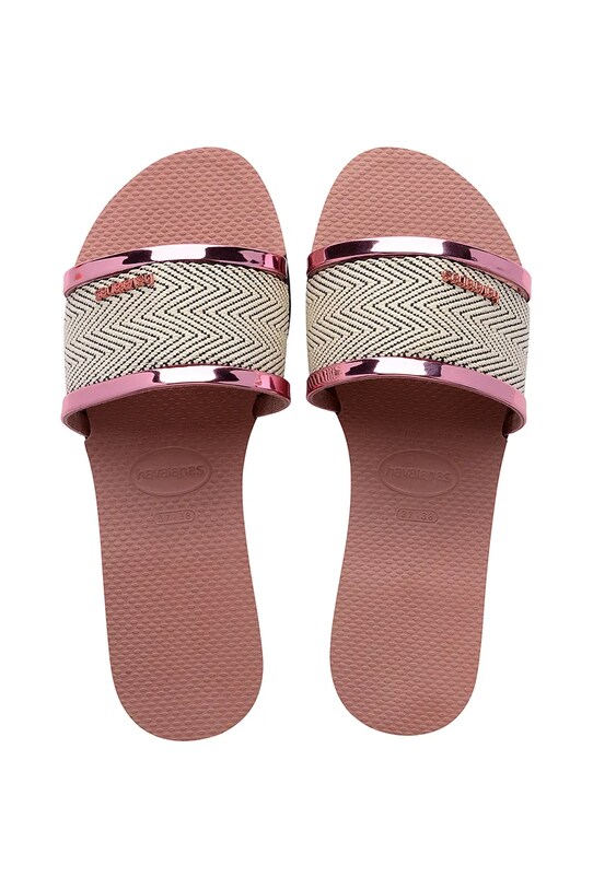 Havaianas papuci YOU TRANCOSO PREMIUM sintetic roz 4146063.3544