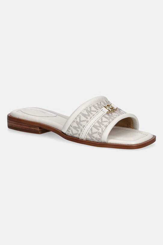 MICHAEL Michael Kors papuci Mandy piele alb 40R5MAFS1B.132
