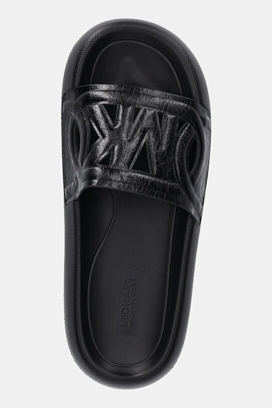 Kožené pantofle MICHAEL Michael Kors Splash černá 40R5SPFA1L.001
