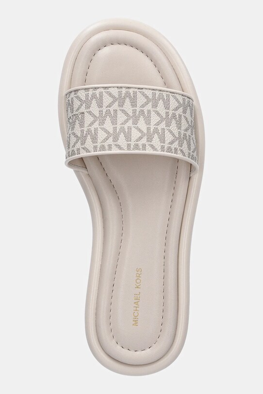 Παντόφλες MICHAEL Michael Kors Dana μπεζ 40S5DNFS1B.150