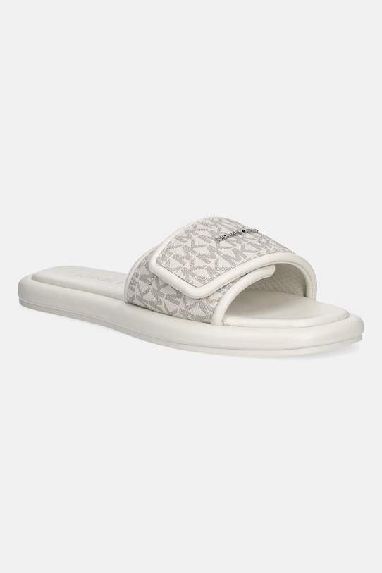 Pantofle MICHAEL Michael Kors Suki plochý béžová 40S5SKFA1B.150