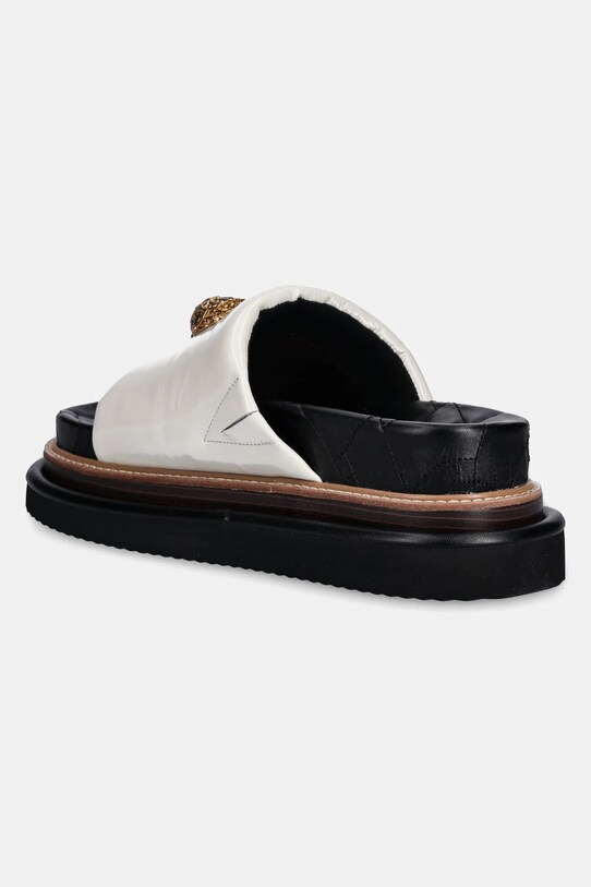 Obuv Kožené šľapky Kurt Geiger London Orson Puff 4354241309.BONE béžová