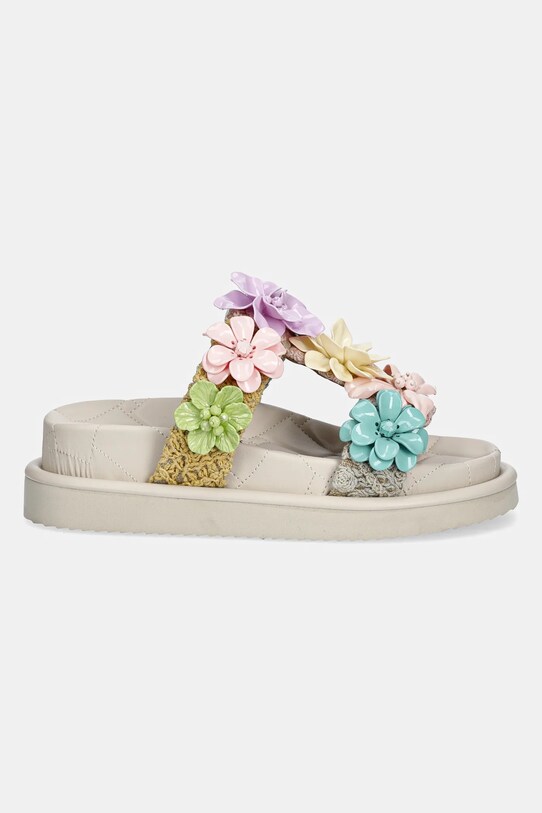 Шлепанцы Kurt Geiger London Orson Flower 4353969609.MULTOTH бежевый SS25