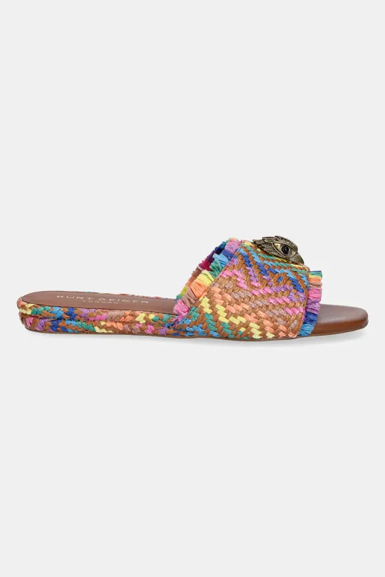 Kurt Geiger London klapki Kensington Flat Sandal 4368969999.MULTOTH multicolor SS25