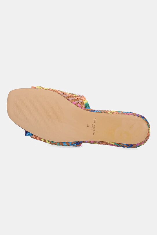 Шлепанцы Kurt Geiger London Kensington Flat Sandal 4368969999.MULTOTH мультиколор