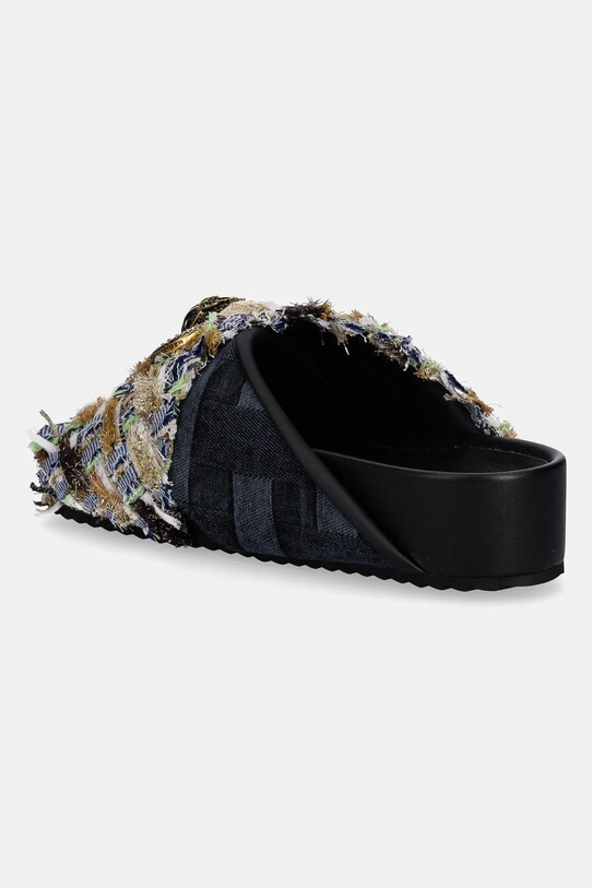 Încălțăminte Kurt Geiger London papuci Chelsea Cross Strap 3973189609.BLUEOTH bleumarin