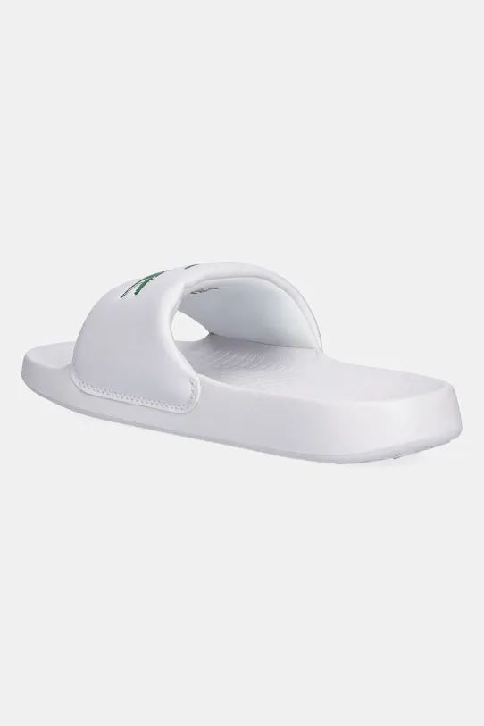 Obuwie Lacoste klapki SERVE SLIDE 1.0 49CFA0022 biały