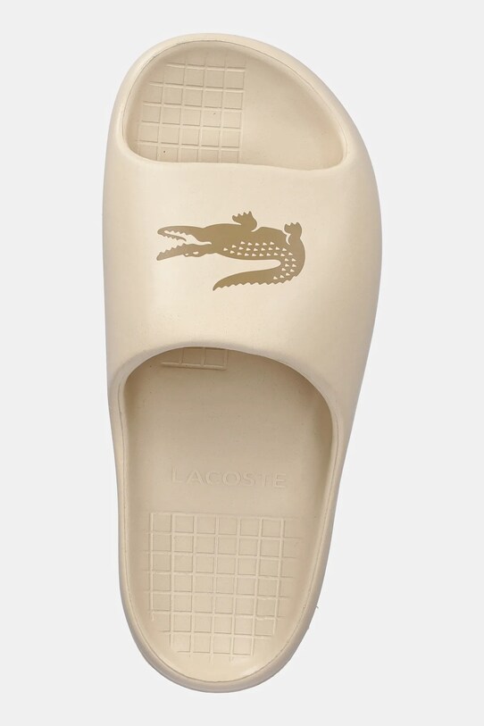 Παντόφλες Lacoste SERVE SLIDE 2.0 μπεζ 49CFA0025
