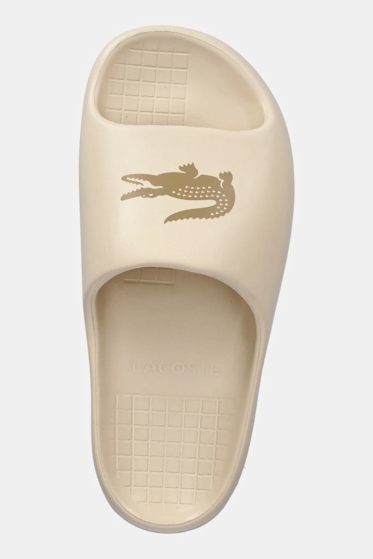 Lacoste papuci SERVE SLIDE 2.0 bej 49CFA0025