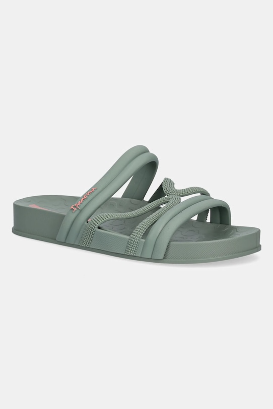 Šľapky Ipanema WALK SLIDE F plochý zelená 27262.BG089