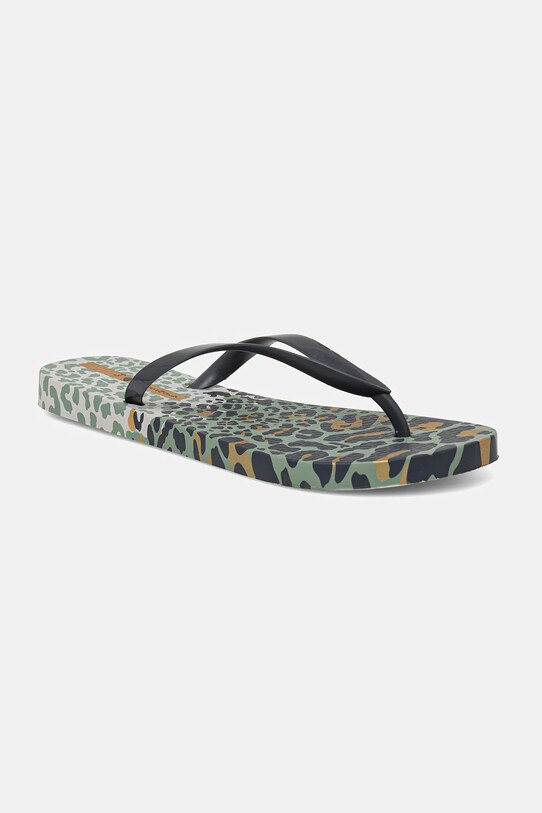 Σαγιονάρες Ipanema ANIMAL PRINT φλατ πράσινο 83617.AY355