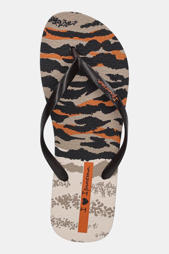 Boty Žabky Ipanema ANIMAL PRINT 83617.AY382 béžová