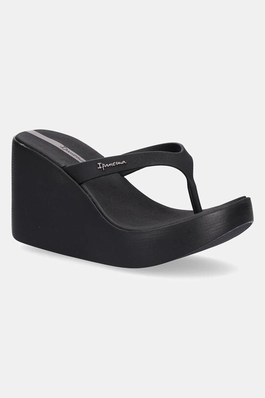 Šľapky Ipanema HIGH FASHION klinový čierna 83626.BD950