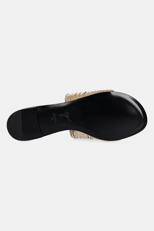 Giuseppe Zanotti slapi de piele Nuvoroll E500052.003 aur