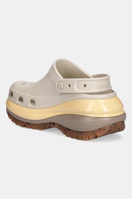 Obuwie Crocs klapki Classic Mega Crush Clog 207988.0LM beżowy