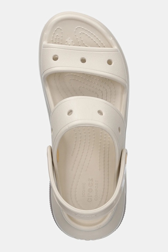 Crocs papuci Classic Mega Crush Sandal bej 207989.214
