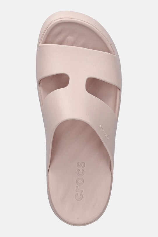 Παντόφλες Crocs Getaway Platform H - Strap μπεζ 209409.6UR