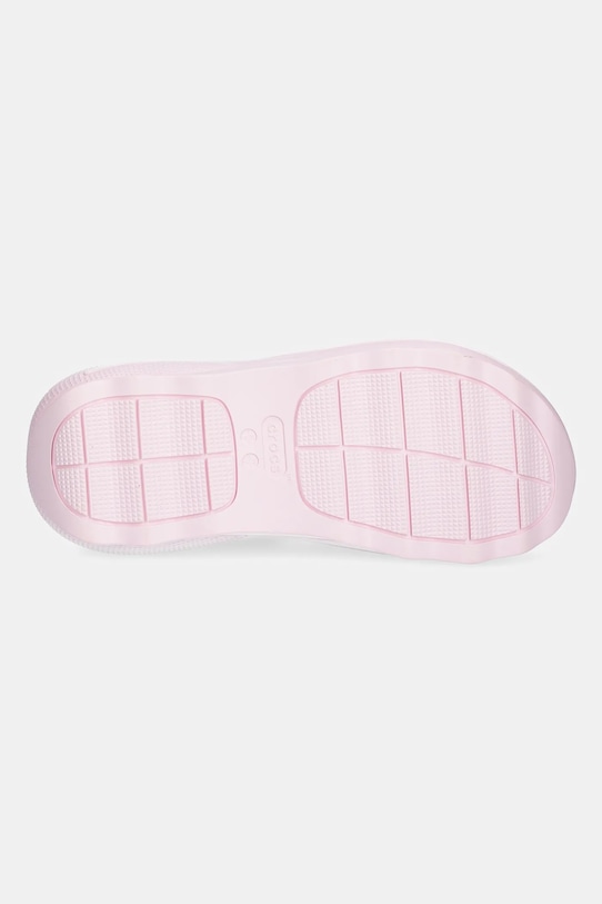 Παντόφλες Crocs Mega Crush Tripe Strap 209842.6ZW ροζ