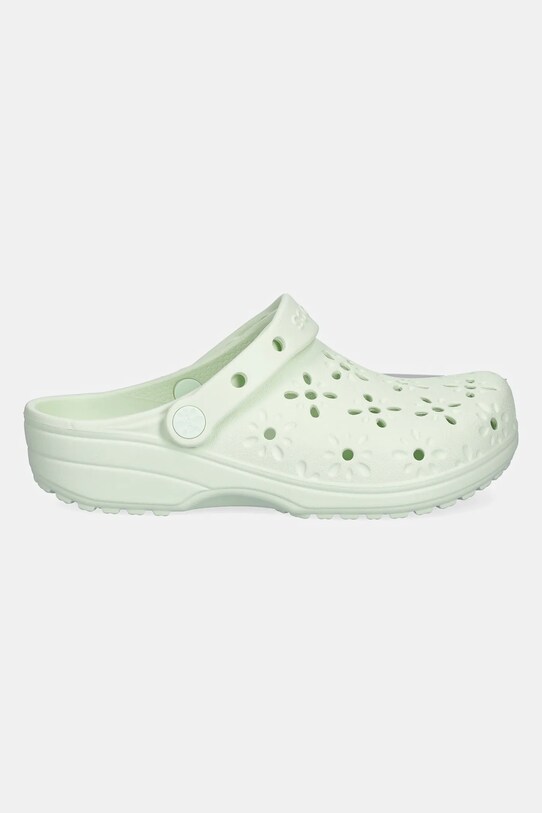Šľapky Crocs Classic Floral Cut Out Clog 210927.3YH zelená SS25