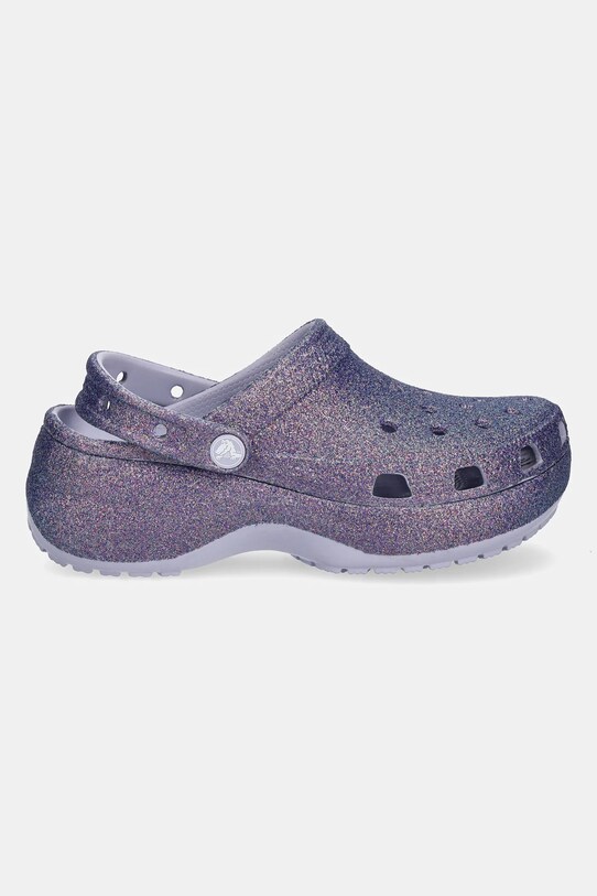 Шлепанцы Crocs Platform Irid Glitter Clog 211024.5BR фиолетовой SS25