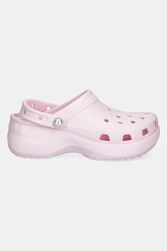 Crocs papuci Classic Platform Pearl Clog 211231.6ZW roz SS25