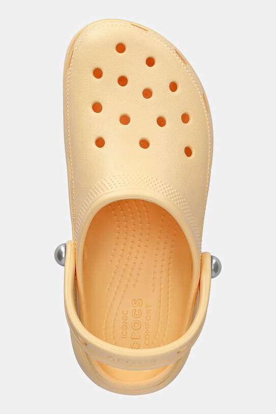 Παντόφλες Crocs Classic Platform Pearl Clog πορτοκαλί 211231.78Z