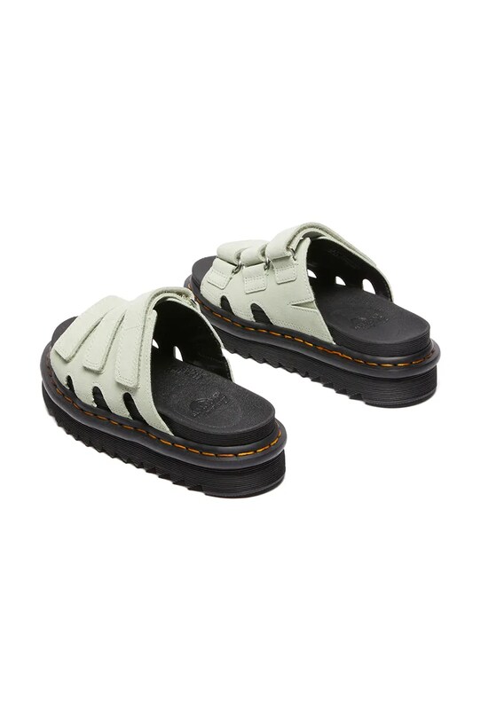 Замшевые шлепанцы Dr. Martens Raine DM40521300 зелёный