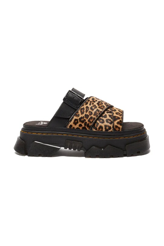 Dr. Martens papucs Mattison nappa bőr fekete DM41110200