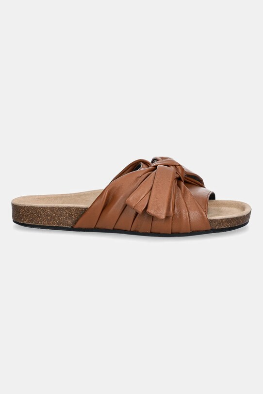 JW Anderson papuci de piele SN0096.LA0161.640 maro SS25