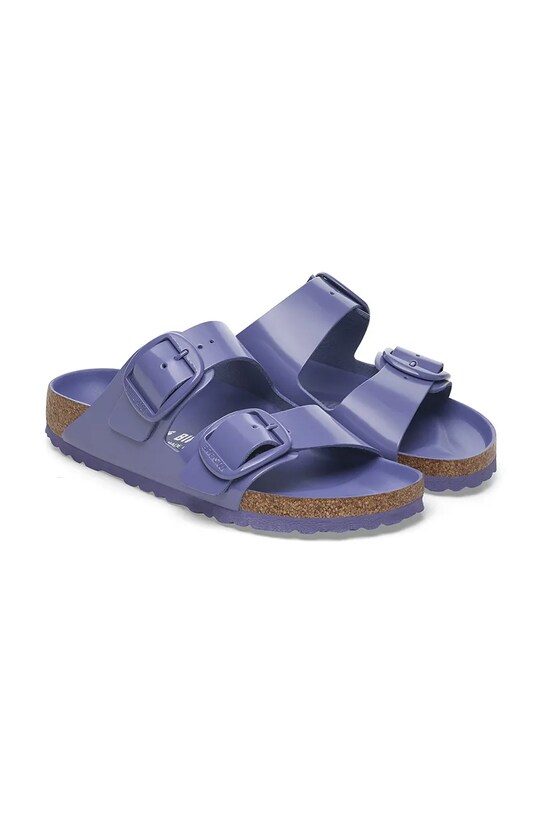 Kožené šľapky Birkenstock Arizona Big Buckle fialová 1029383