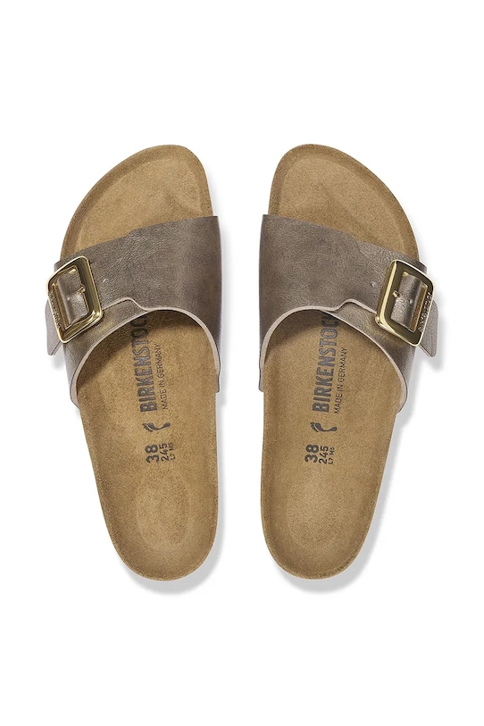 Šľapky Birkenstock Catalina Graceful Cushion Buckle 1029416 béžová