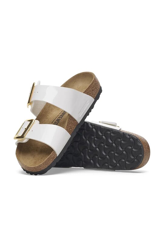 Birkenstock papuci Sydney Patent Cushion Buckle 1029438