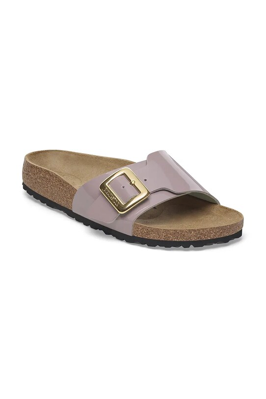 Pantofle Birkenstock Catalina Patent Cushion Buckle 1029389 fialová SS25