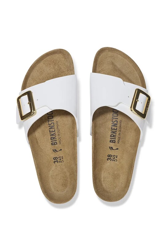 Šľapky Birkenstock Catalina Patent Cushion Buckle 1029437 biela