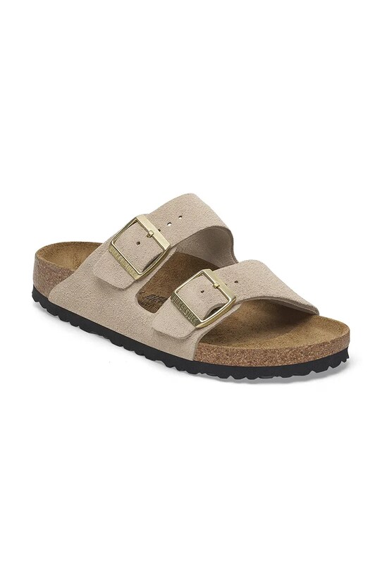 Παντόφλες σουέτ Birkenstock Arizona 1029260 μπεζ SS25