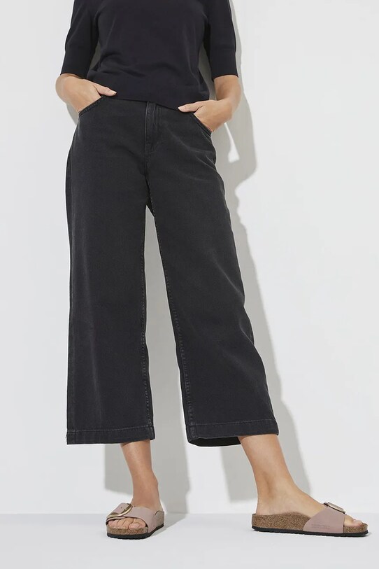 Nubukové pantofle Birkenstock Madrid Big Buckle 1024016