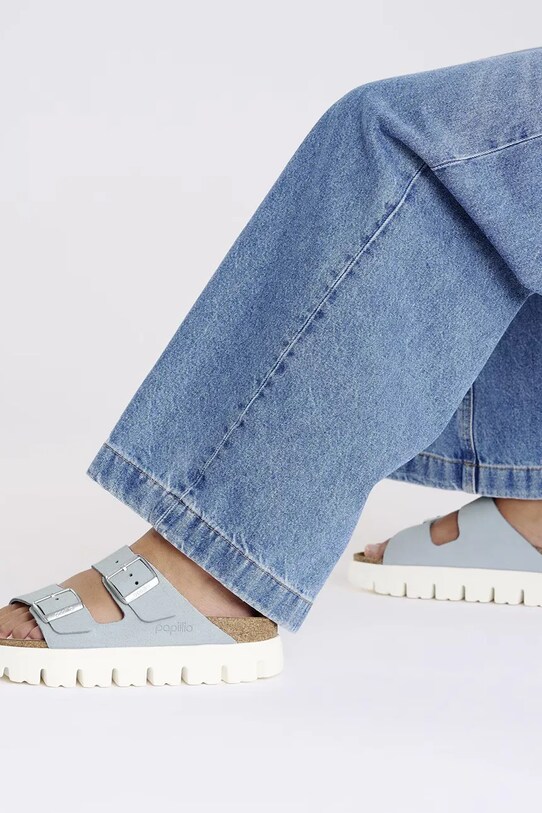 Birkenstock papuci din piele Birkenstock x Papillio Arizona Chunky 1029141