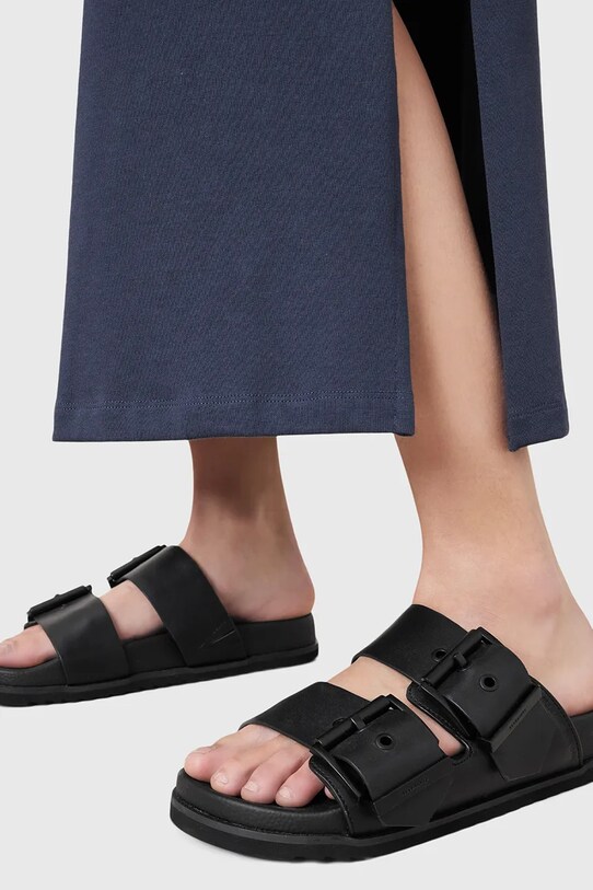 AllSaints slapi de piele Sian Sandal W034FC.BLK
